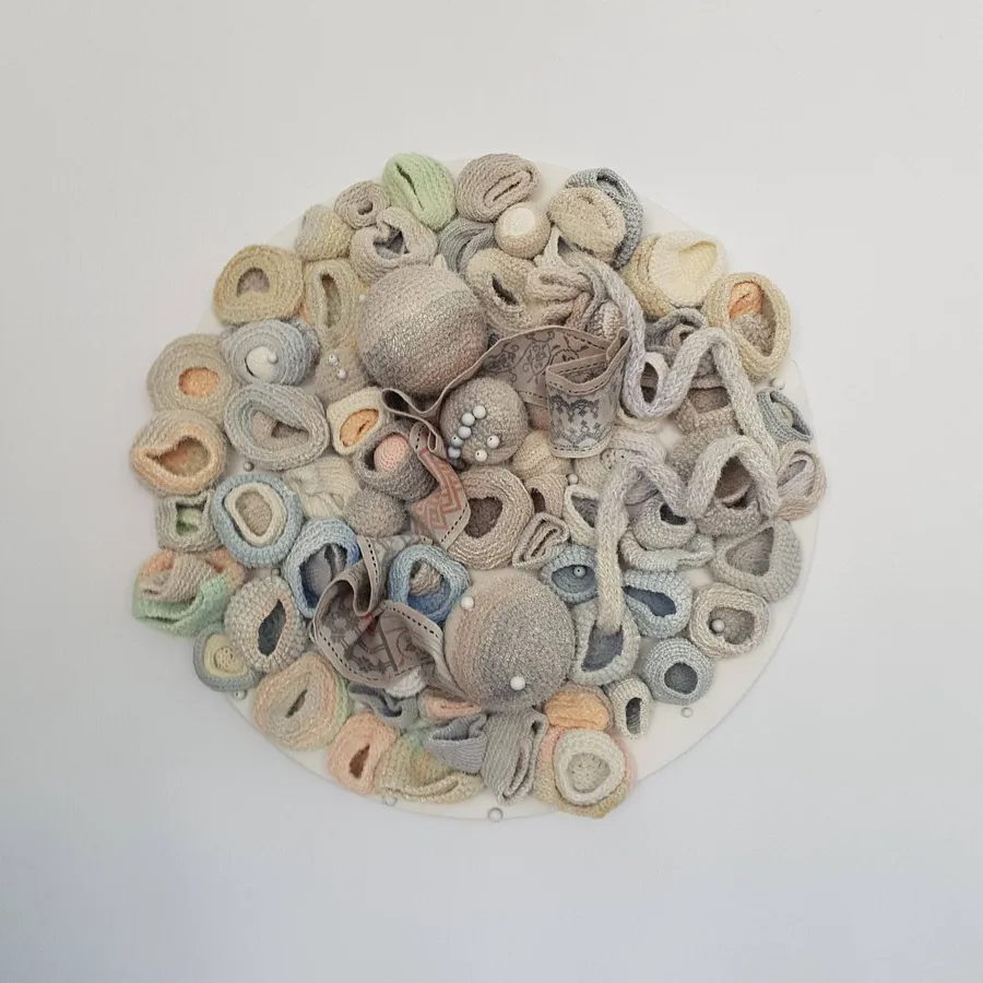 Image of Reserved madness by Natalia Byrdina, size: 70 × 70 cm, made of Canvas, Painting medium, priced at $2840