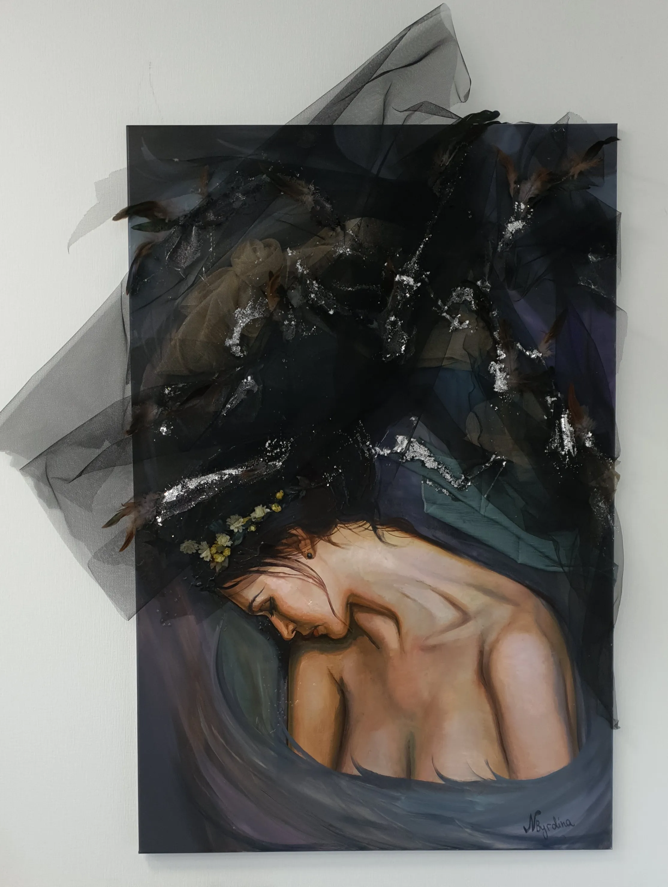 The voice of the skin (series "Angels"). Ukrainian Artist, Ukraine. (2020)