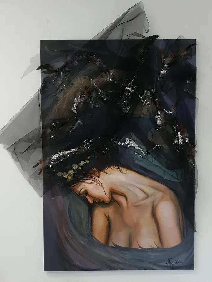 The voice of the skin (series "Angels"). Ukrainian Artist, Ukraine. (2020)