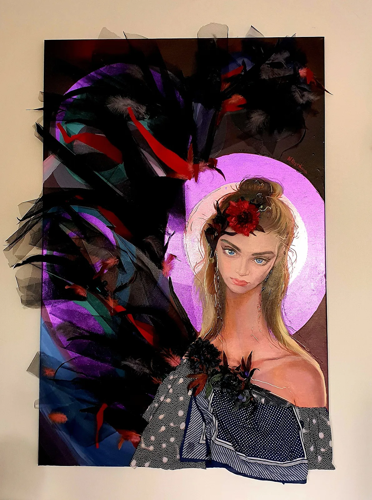 Angel of stubbornness. Ukrainian Artist, Ukraine. (2020)