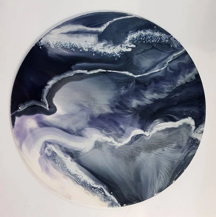Image of Before sunrise by Natalia Byrdina, size: 60 × 60 cm, made of Wood, Works medium, priced at $597