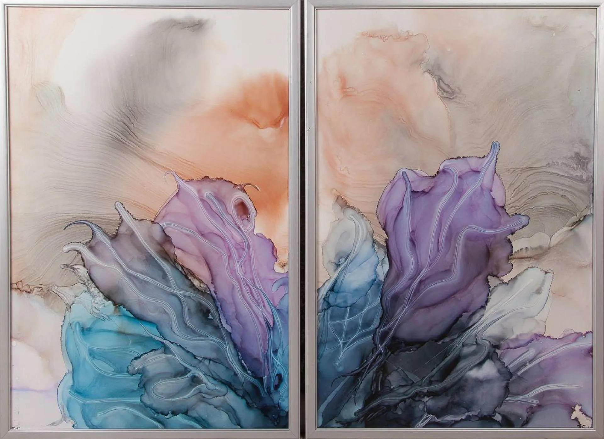Flower (diptych)